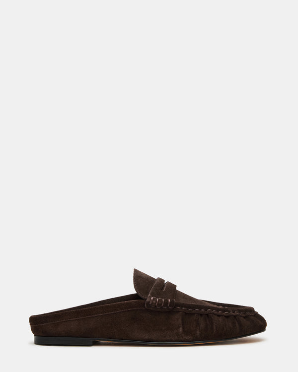 madden girl Rafe Chocolate Brown Suede