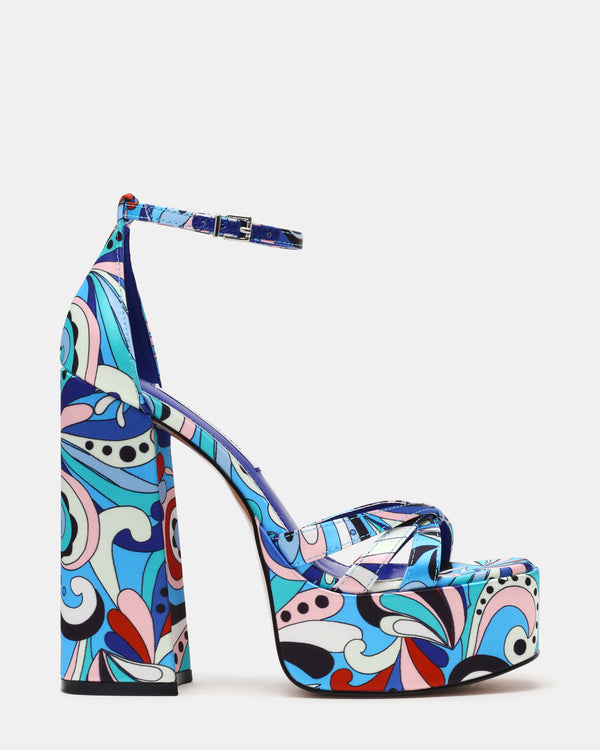 madden girl Retro Blue Print