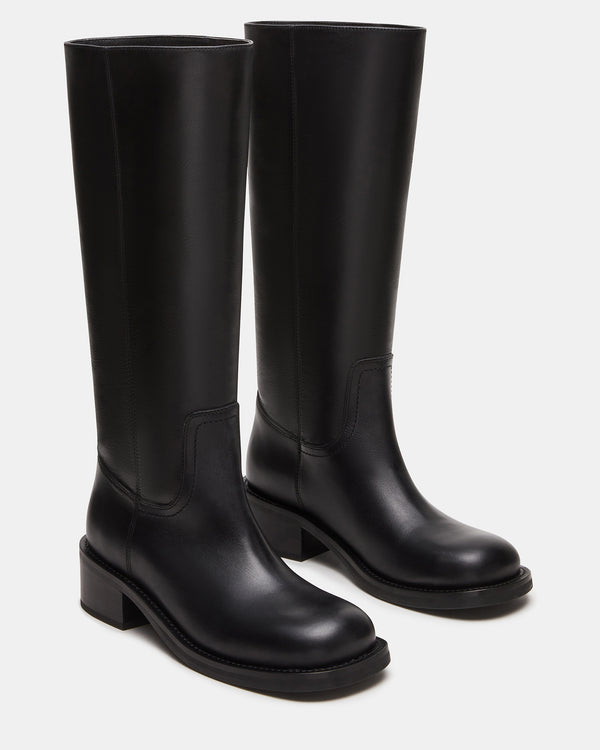 Madden Girl Riggs Black Leather