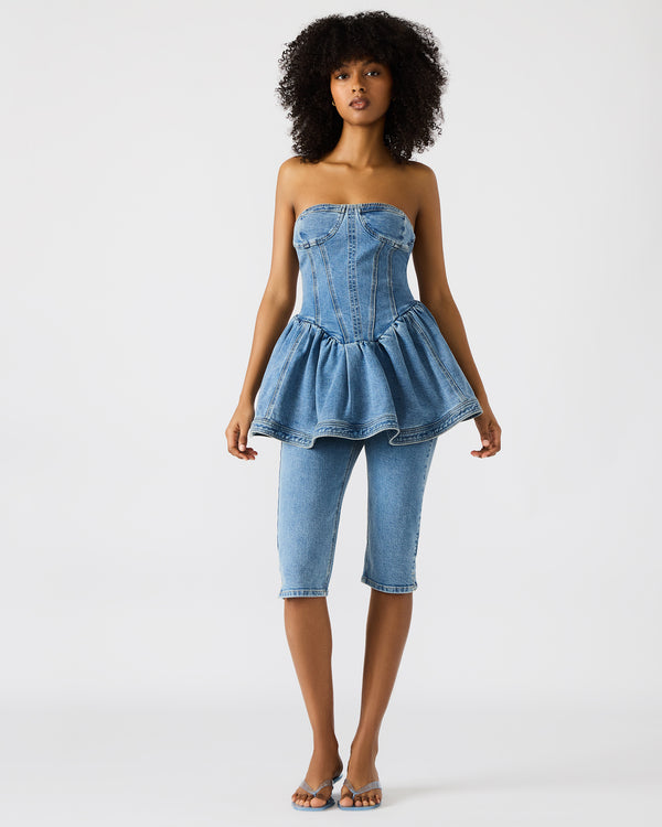 Madden Girl Rina Denim Top