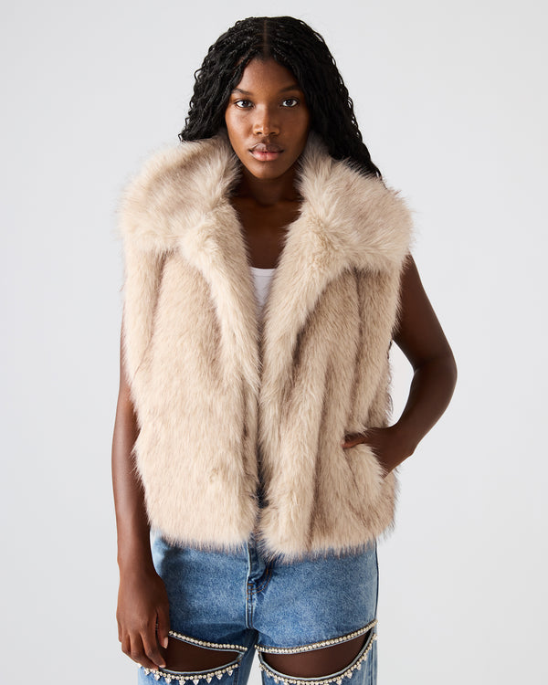 Madden Girl Safira Vest Natural