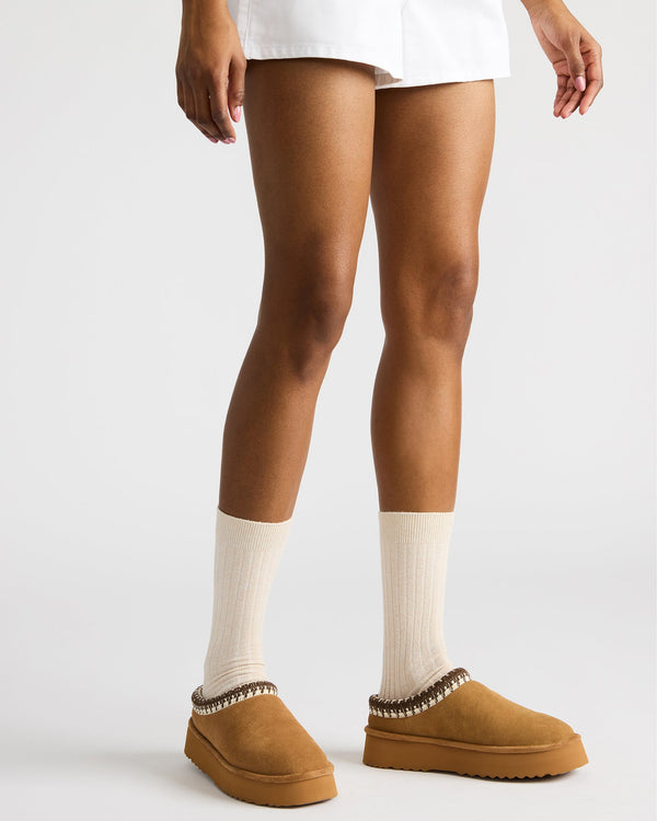 Madden Girl Selena-2 Chestnut Suede