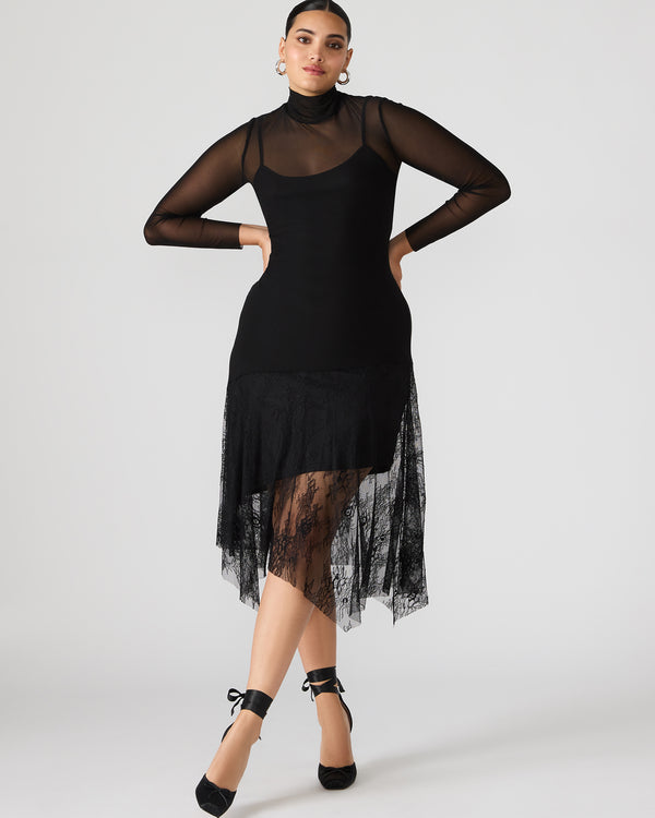 madden girl Silas Dress Black