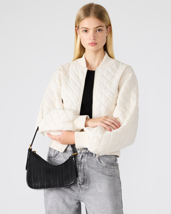 Madden Girl Smith Bag Black Eel