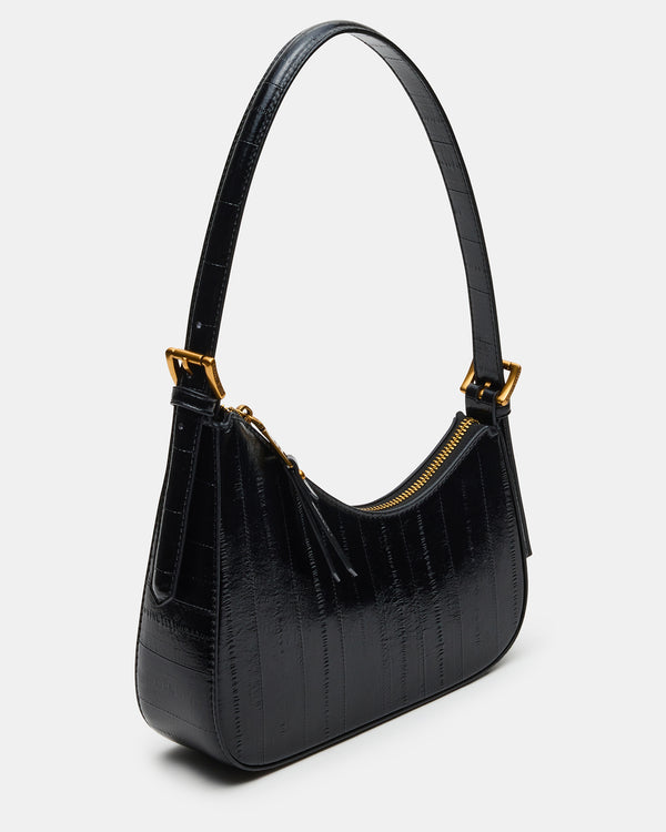 Madden Girl Smith Bag Black Eel