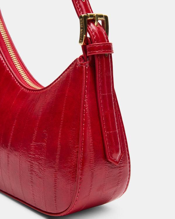 Madden Girl Smith Bag Red Eel