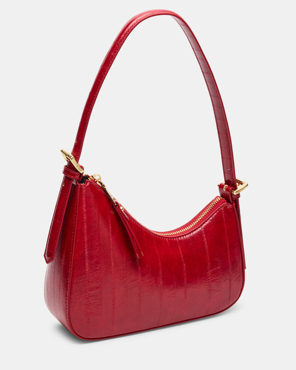 Madden Girl Smith Bag Red Eel