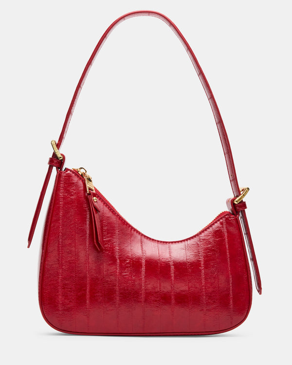 madden girl Smith Bag Red Eel