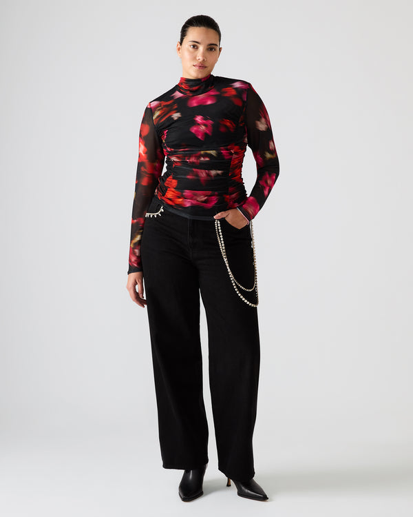 madden girl Taylore Top Blurry Floral