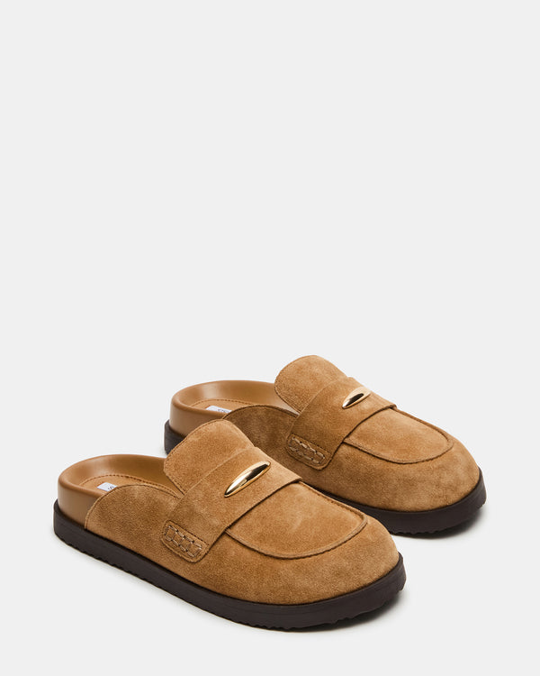 Madden Girl Tobin Chestnut Suede