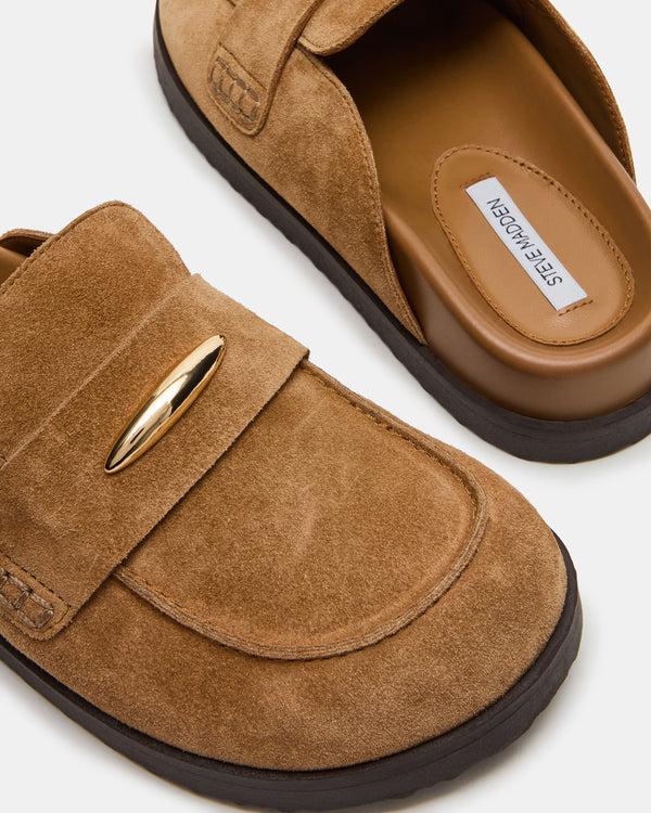 Madden Girl Tobin Chestnut Suede