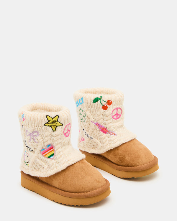 Madden Girl Toddlers' Swayy Cognac Multi
