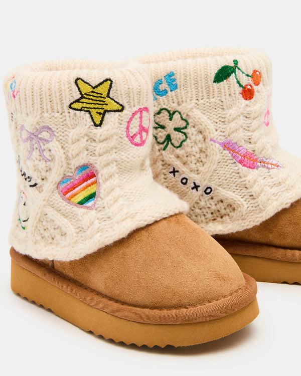 Madden Girl Toddlers' Swayy Cognac Multi