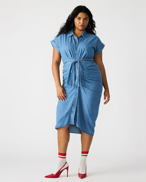 Madden Girl Tori Denim Dress