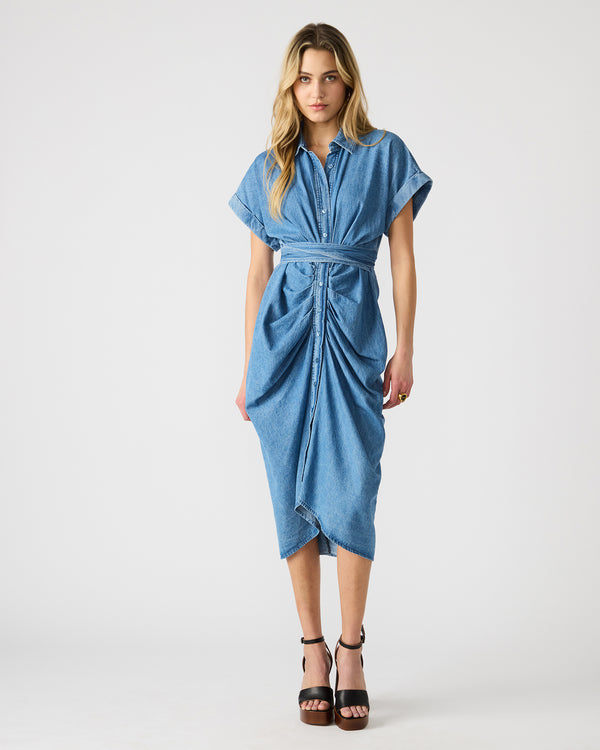 madden girl Tori Denim Dress