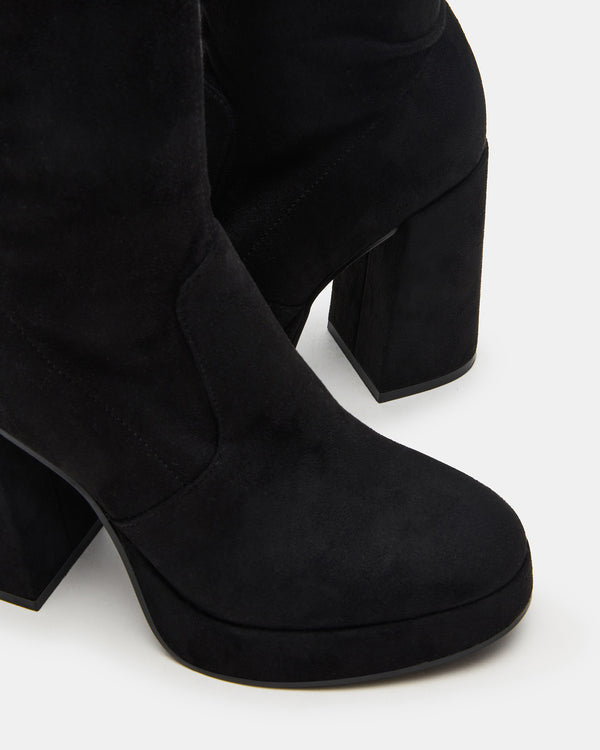 Madden Girl Twain Black Wide Calf
