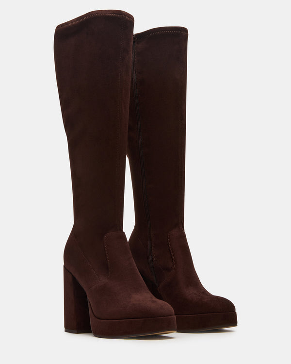 Madden Girl Twain Brown Wide Calf