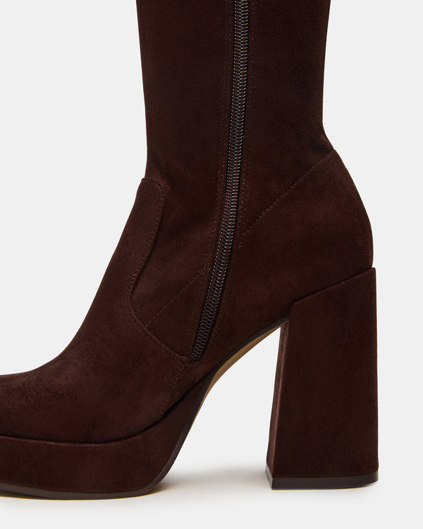 Madden Girl Twain Brown Wide Calf