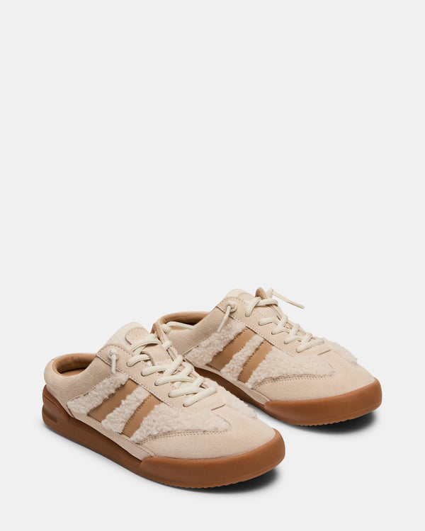 Madden Girl Vandy Faux Fur Bone Multi