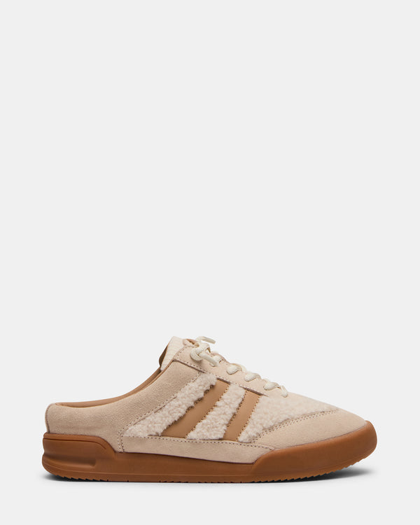 madden girl Vandy Faux Fur Bone Multi