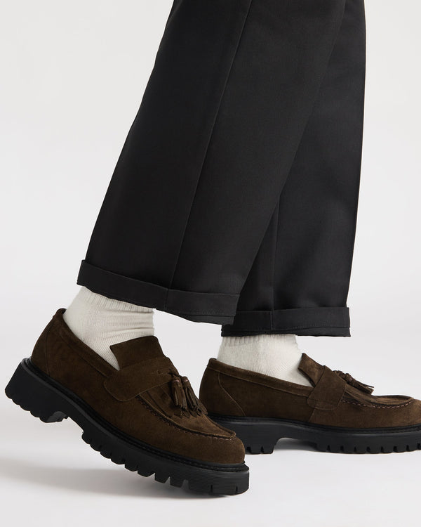 Madden Girl Zev Brown Suede