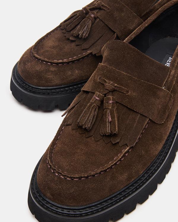 Madden Girl Zev Brown Suede