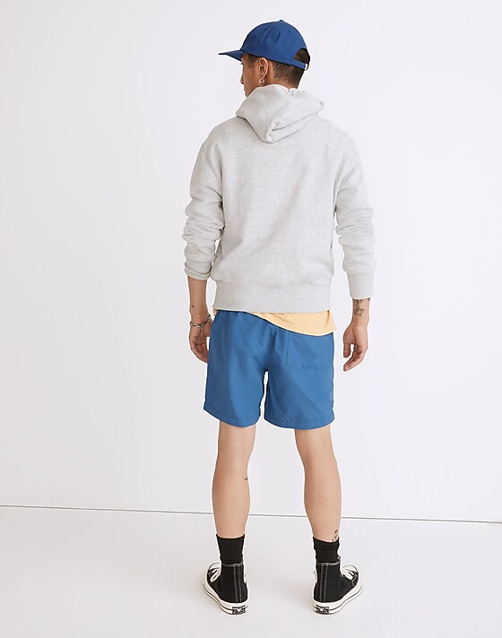 Madewell 6 1/2" (Re)sourced Everywear Shorts Tulum Blue