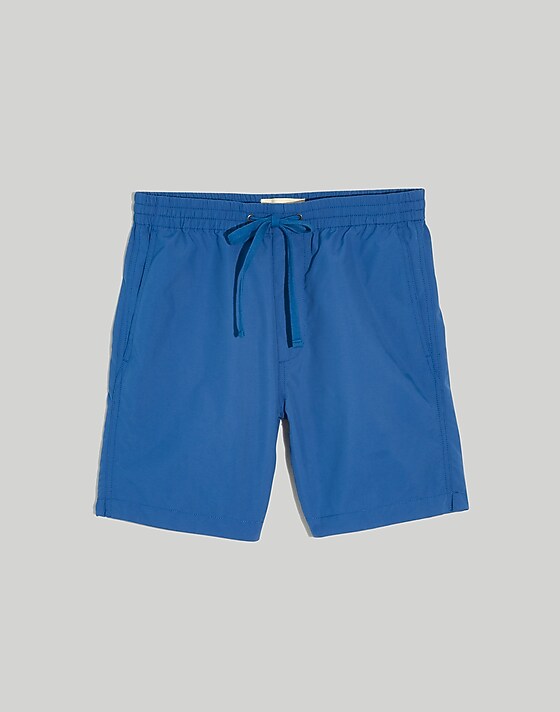 Madewell 6 1/2" (Re)sourced Everywear Shorts Tulum Blue