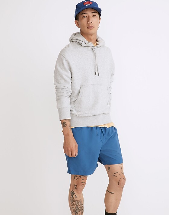 madewell 6 1/2" (Re)sourced Everywear Shorts tulum blue