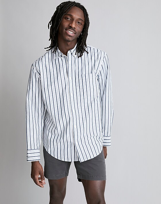 madewell 7" Chino Shorts: COOLMAX® Edition thunder cloud