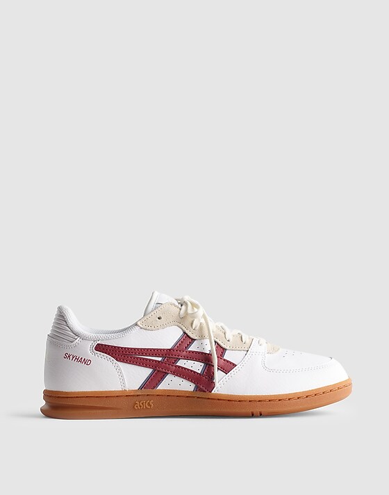 madewell Asics® Skyhand OG Sneakers white brisket red