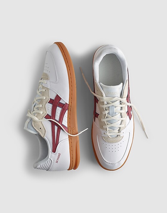 madewell Asics® Skyhand OG Sneakers white brisket red