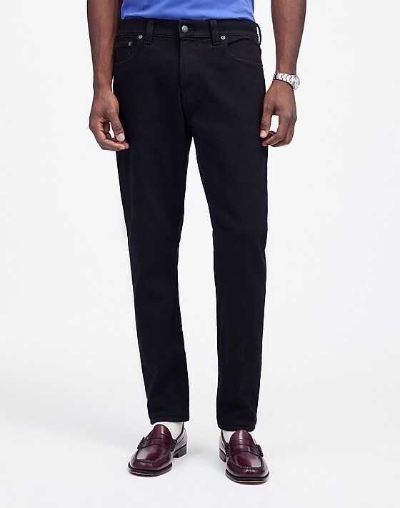 Madewell Athletic Slim Jeans: COOLMAX® Denim Edition Bainhart Wash