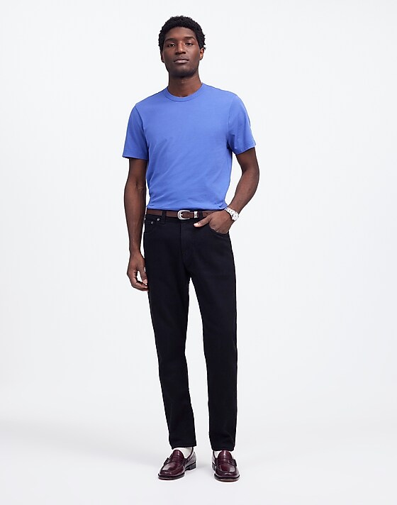 madewell Athletic Slim Jeans: COOLMAX® Denim Edition bainhart wash