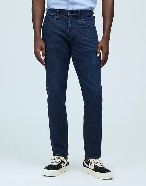 Madewell Athletic Slim Jeans: COOLMAX® Denim Edition Chapman Wash