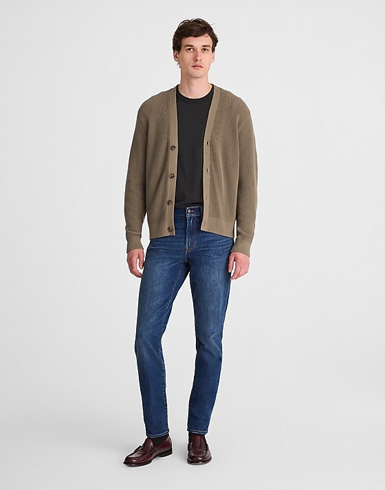 madewell Athletic Slim Jeans: COOLMAX® Denim Edition leeward wash