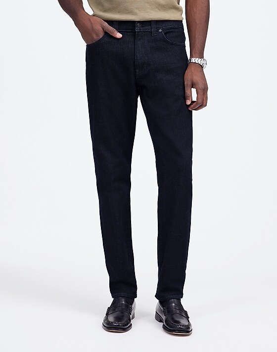 Madewell Athletic Slim Jeans: COOLMAX® Denim Edition Rinse Wash
