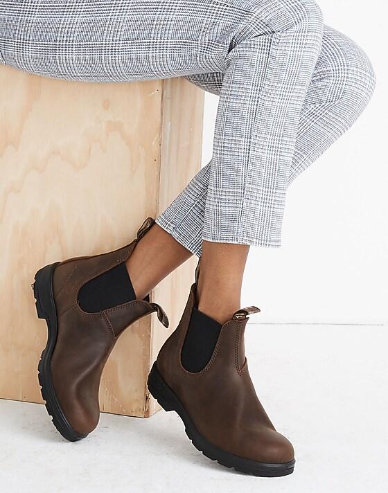 Madewell Blundstone® Super 550 Chelsea Boots Antique Brown