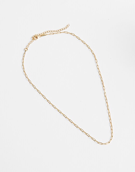 Madewell Demi-Fine Paperclip Chain Necklace 14k Gold