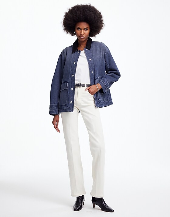 Madewell Denim Chore Jacket In Hodgeman Wash Hodgeman Wash