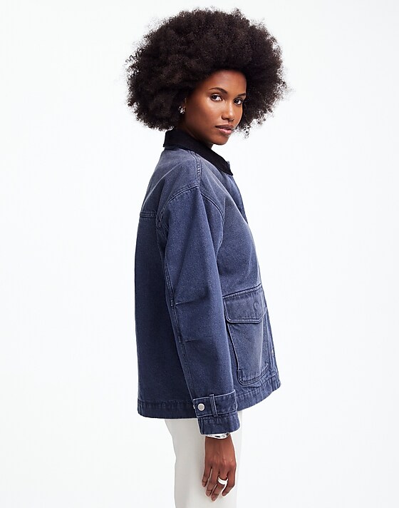 Madewell Denim Chore Jacket In Hodgeman Wash Hodgeman Wash