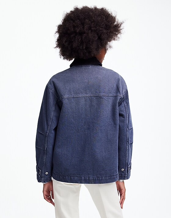 Madewell Denim Chore Jacket In Hodgeman Wash Hodgeman Wash
