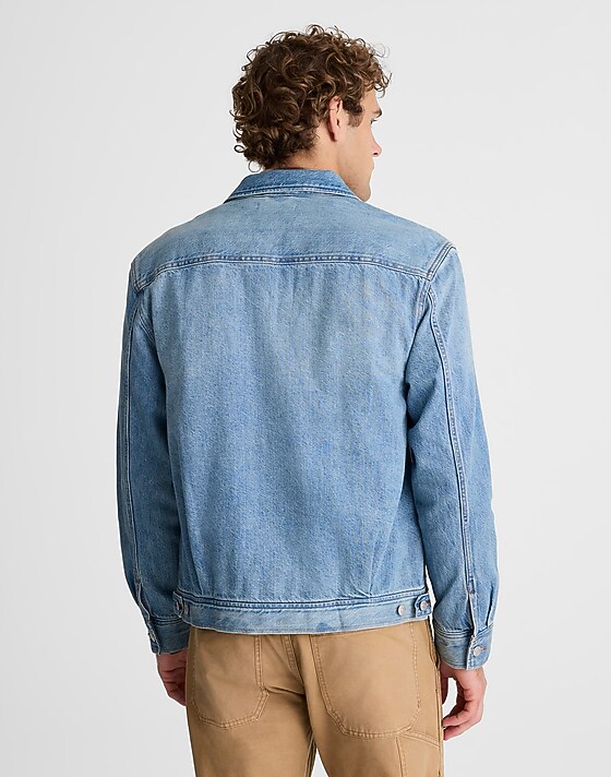 Madewell Denim Shirt-Jacket In Jamestown Wash Jamestown Wash
