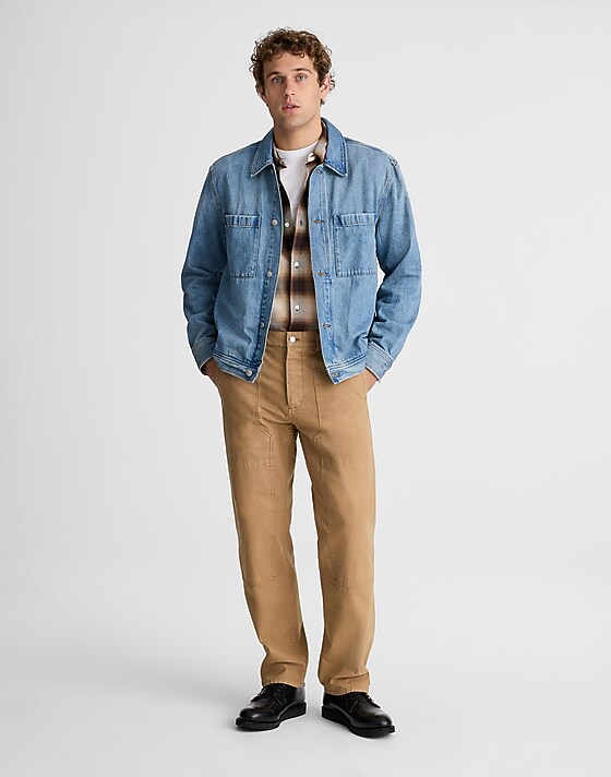 Madewell Denim Shirt-Jacket In Jamestown Wash Jamestown Wash