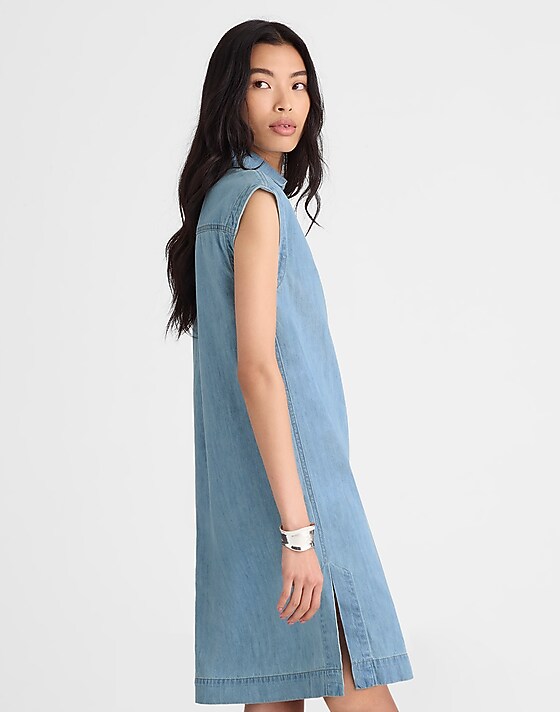 Madewell Denim Tunic Dress In Kelleyville Wash Kelleyville Wash