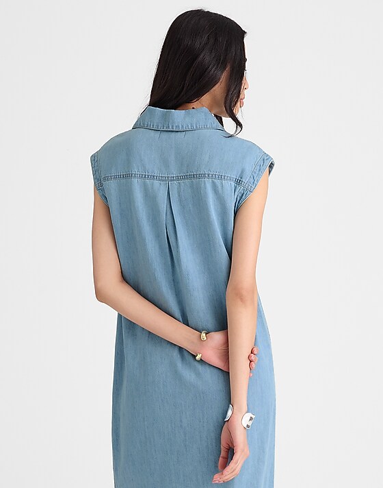 Madewell Denim Tunic Dress In Kelleyville Wash Kelleyville Wash