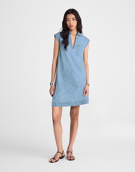madewell Denim Tunic Dress in Kelleyville Wash kelleyville wash