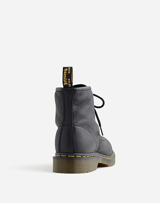 Madewell Dr. Martens® 101 Boots In Leather Black Virginia