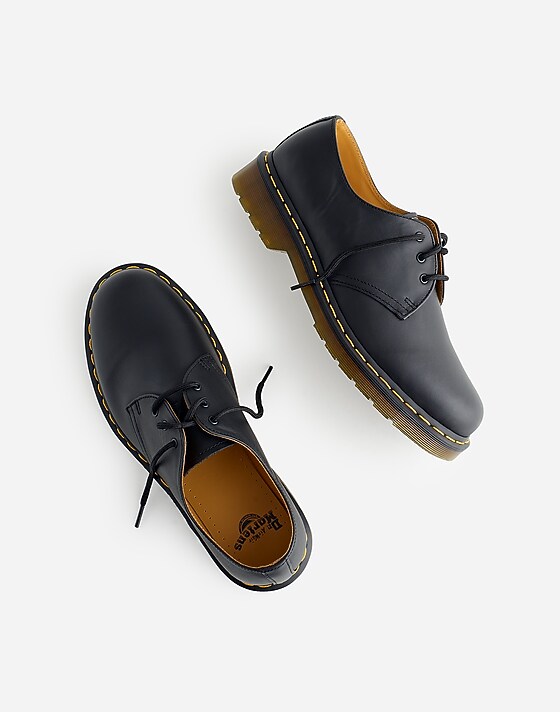 Madewell Dr. Martens® 1461 Oxfords In Leather Black Nappa