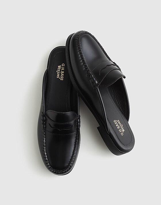 Madewell G.H.BASS Wynn Mule Easy Weejuns® Loafers Black